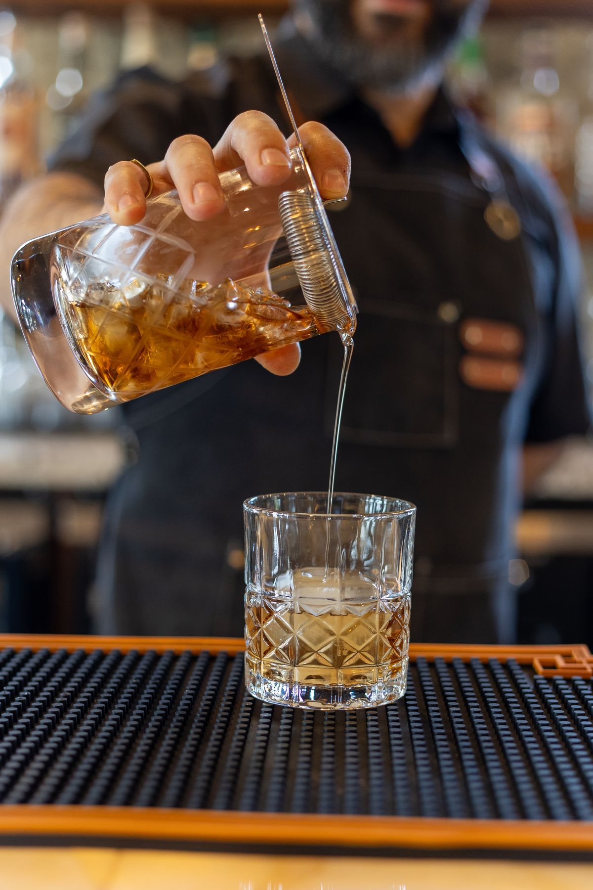 An old fashioned poured