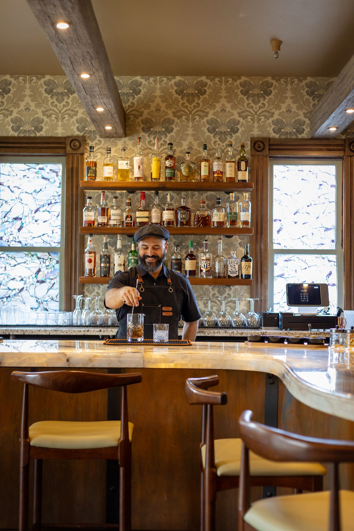 The bar at Oakhouse