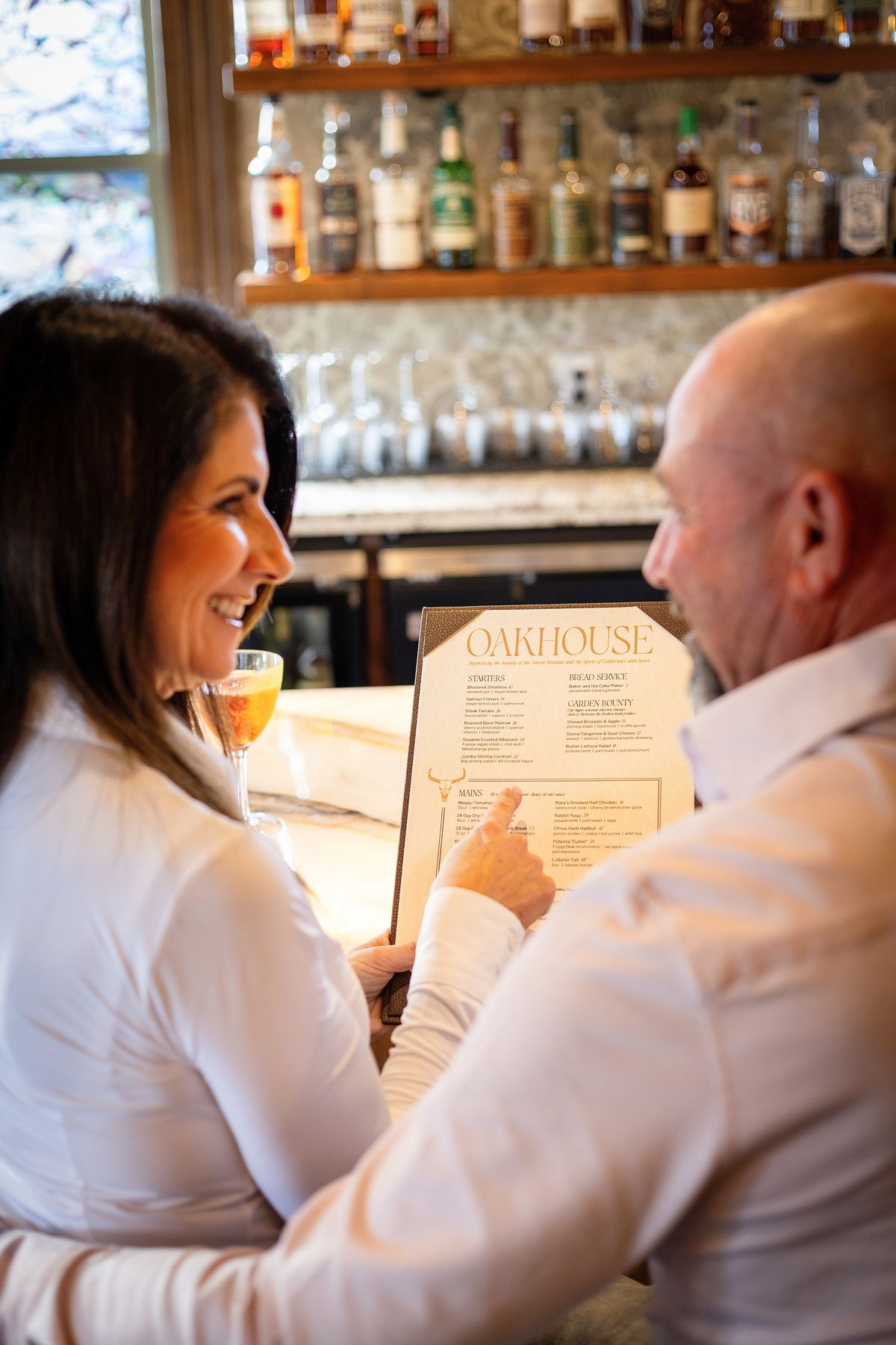 Reading the menu