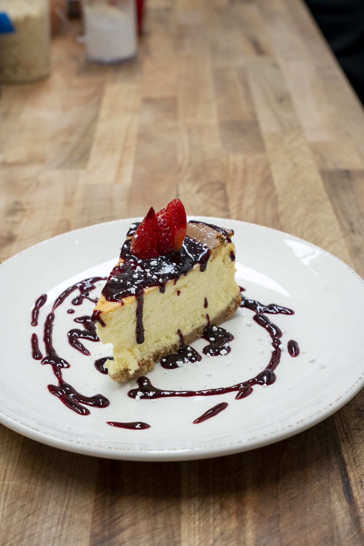 Balsamic Vanilla Cheesecake